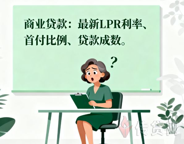 商业贷款,LPR利率,首付比例,贷款成数,房贷政策