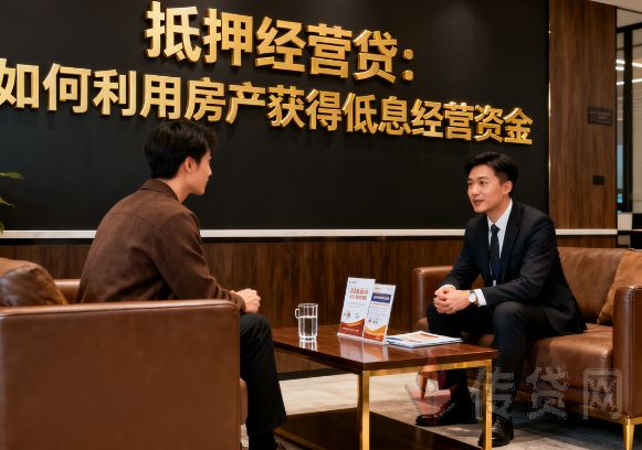 抵押经营贷,房产抵押,企业经营贷款,低息贷款,融资渠道