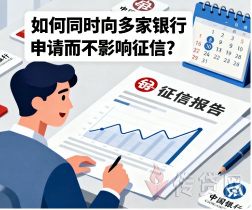 多家银行申请,征信保护,贷款比较,银行审批,征信查询