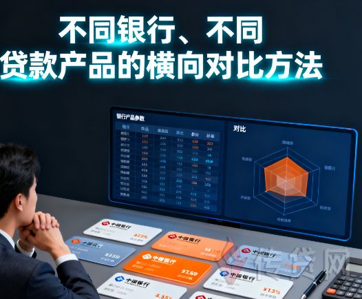 贷款对比,银行贷款,产品比较,利率对比,贷款选择